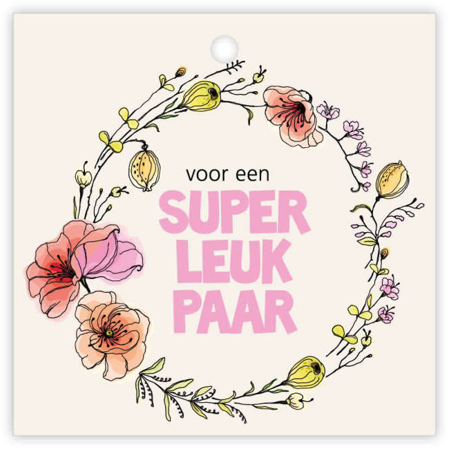 Voor een super leuk paar dubbelkaartje