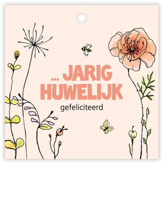 ... jarig huwelijk gefeliciteerd dubbelkaartje